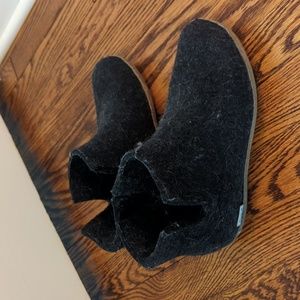 Glerups Boot Slipper with Leather Sole